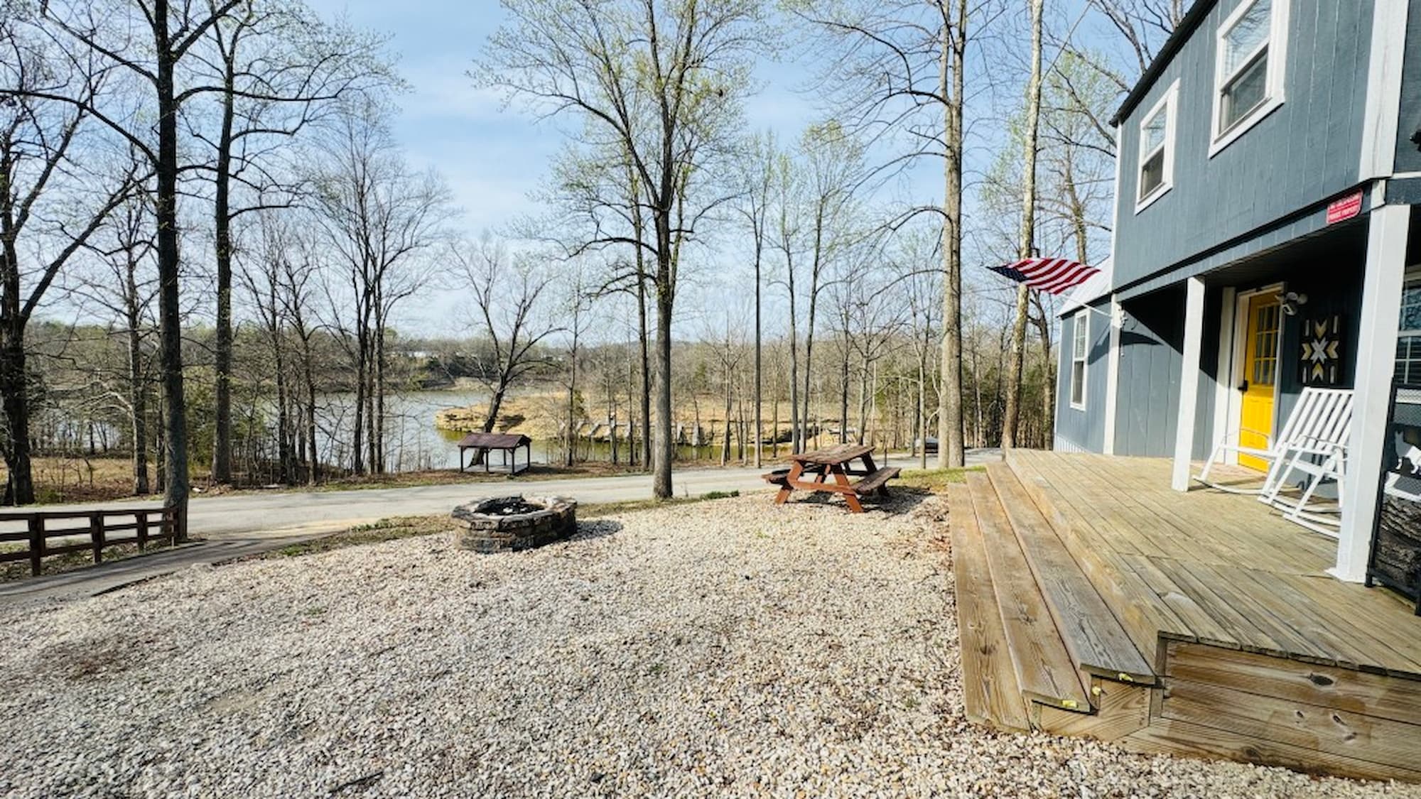 The 2199 Bluebird cabin website we built